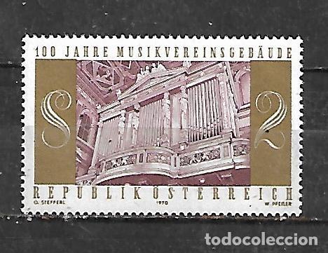 Sellos: 1970: Centenario de la fundaci&oacute;n de la sede de la Sociedad Musical de Viena (MNH**)