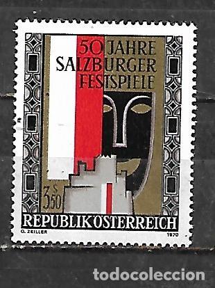 Sellos: 1970: 50 Aniversario del festival de m&uacute;sica de Salzburgo (MNH**)
