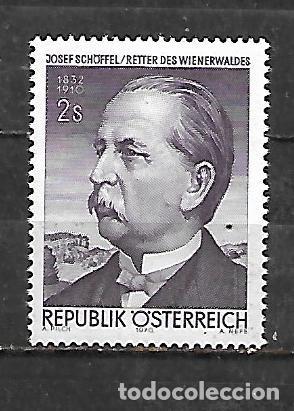 Sellos: 1970: 60 Aniv. de la muerte del periodista, pol&iacute;tico y ecologista Josef Sch&ouml;ffel, 1832 - 1910 (MNH**
