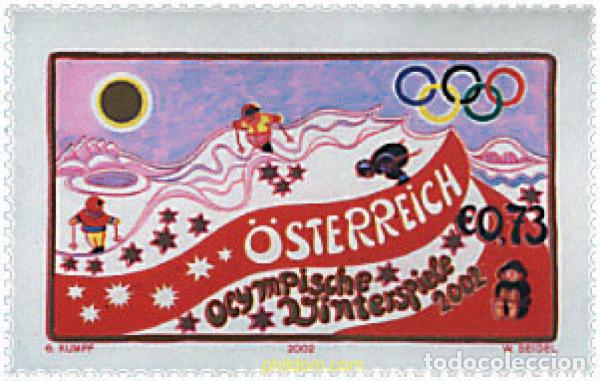 Sellos: 86981 MNH AUSTRIA 2002 19 JUEGOS OLIMPICOS INVIERNO. SALT LAKE CITY 2002