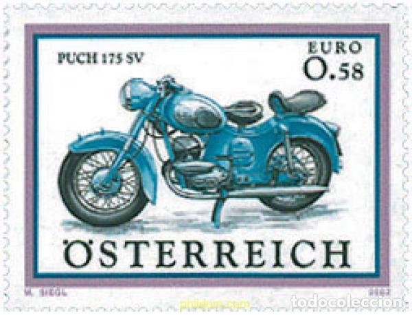 Sellos: 102480 MNH AUSTRIA 2002 MOTOCICLETAS