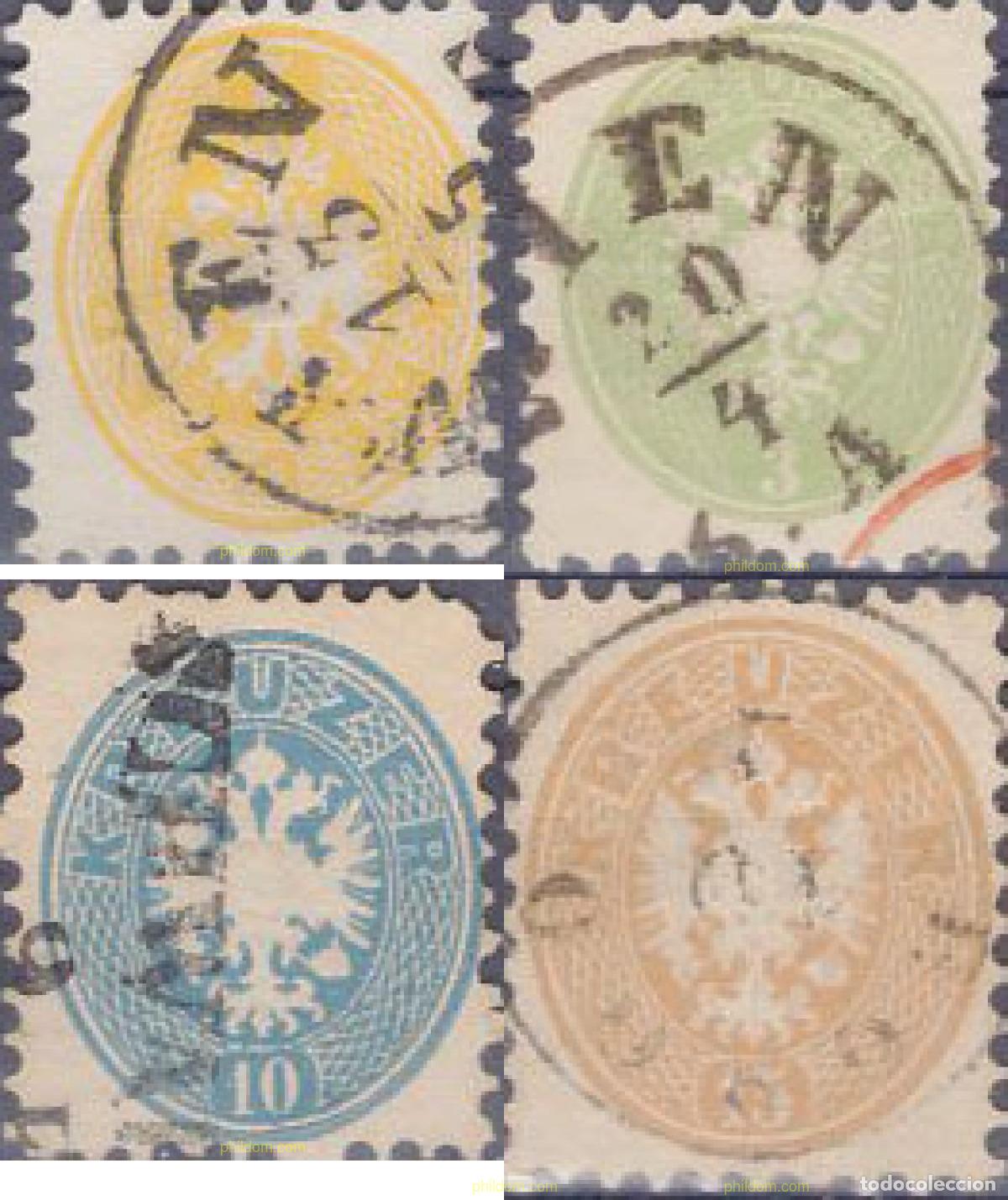 Francobolli: 639763 USED AUSTRIA 1863 ESCUDOS