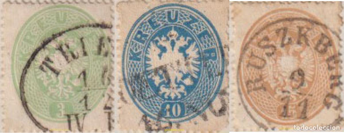 Francobolli: 639760 USED AUSTRIA 1863 ESCUDOS