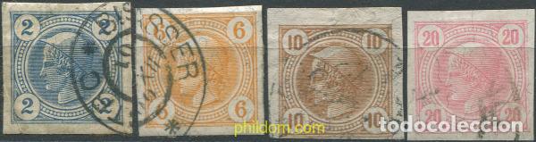 Francobolli: 667612 USED AUSTRIA 1899 MERCURIO