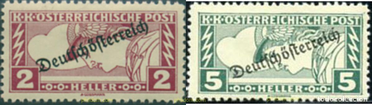 Francobolli: 118892 MNH AUSTRIA 1919 MERCURIO