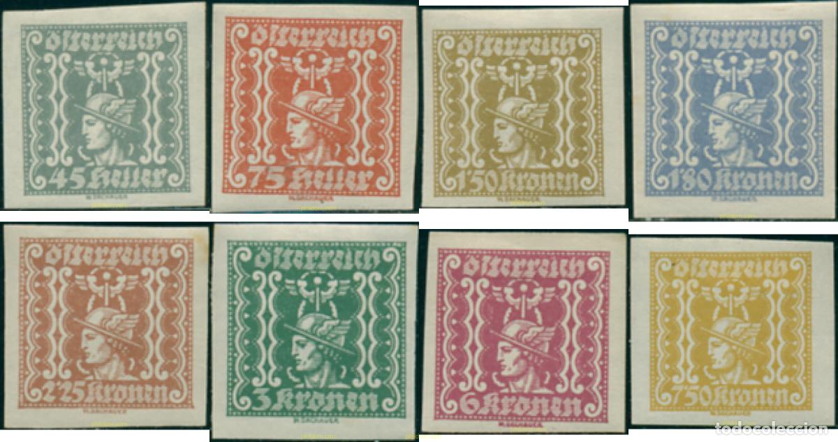 Sellos: 118938 MNH AUSTRIA 1921 MERCURIO