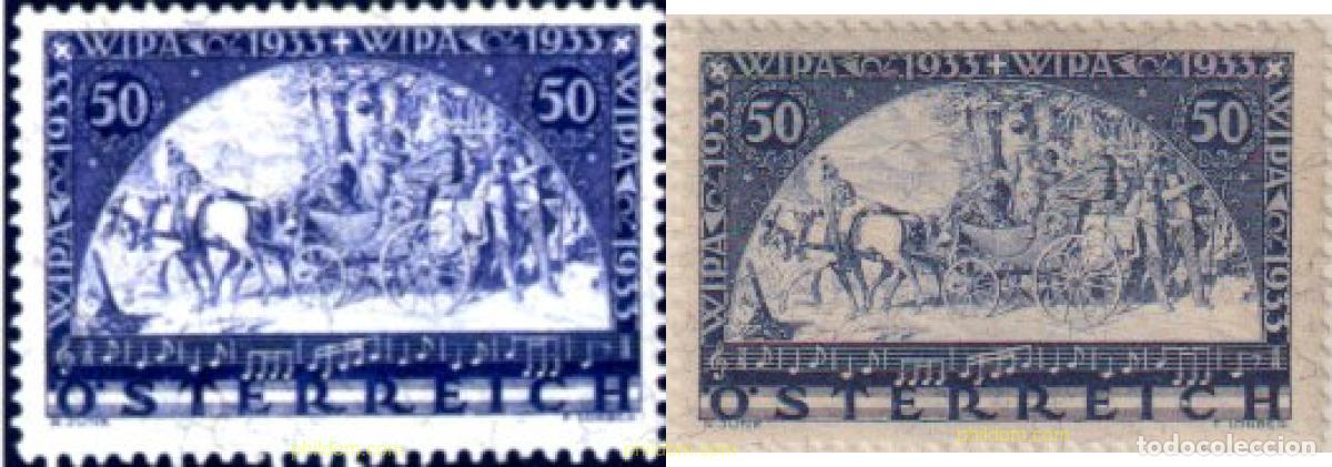 Sellos: 616191 MNH AUSTRIA 1933 EXPOSICION FILATELICA INTERNACIONAL EN VIENA