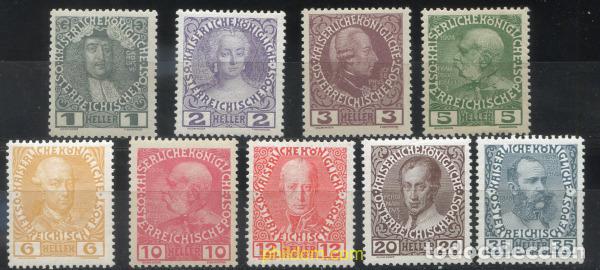 Sellos: 658075 HINGED AUSTRIA 1908 60 ANIVERSARIO DEL REINADO DE FRANCISCO JOSE I