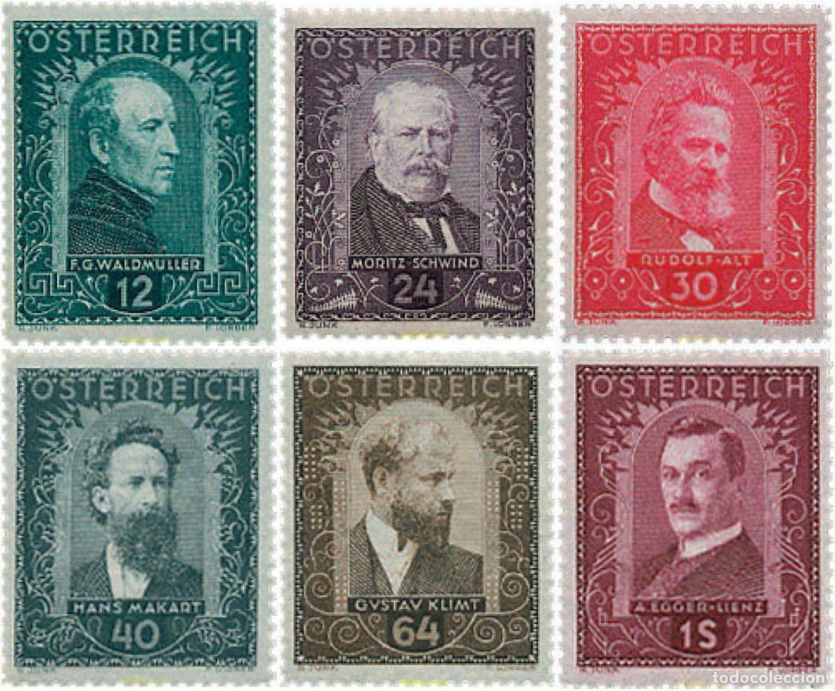 Sellos: 285159 MNH AUSTRIA 1932 PINTORES AMERICANOS Y EUROPEOS