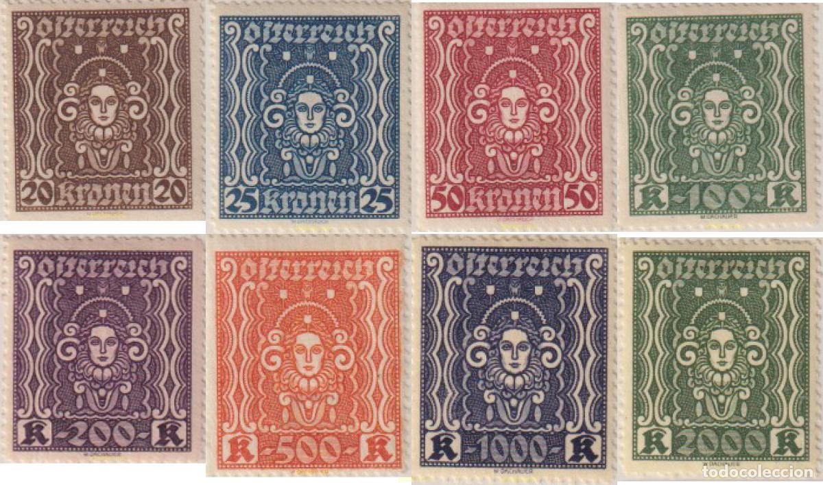 Sellos: 616131 MNH AUSTRIA 1921 SIMBOLOS