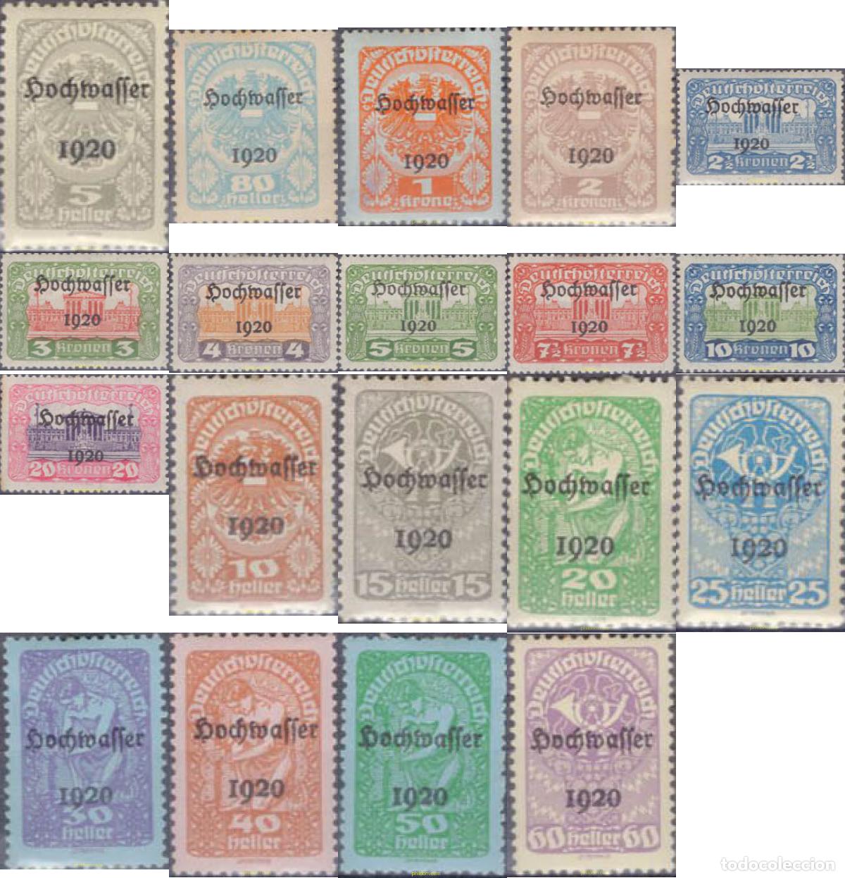 Sellos: 639872 HINGED AUSTRIA 1920 ESCUDOS