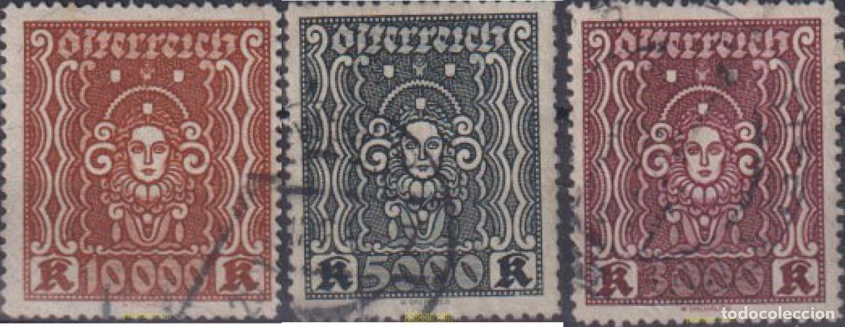 Sellos: 616196 USED AUSTRIA 1921 SIMBOLOS
