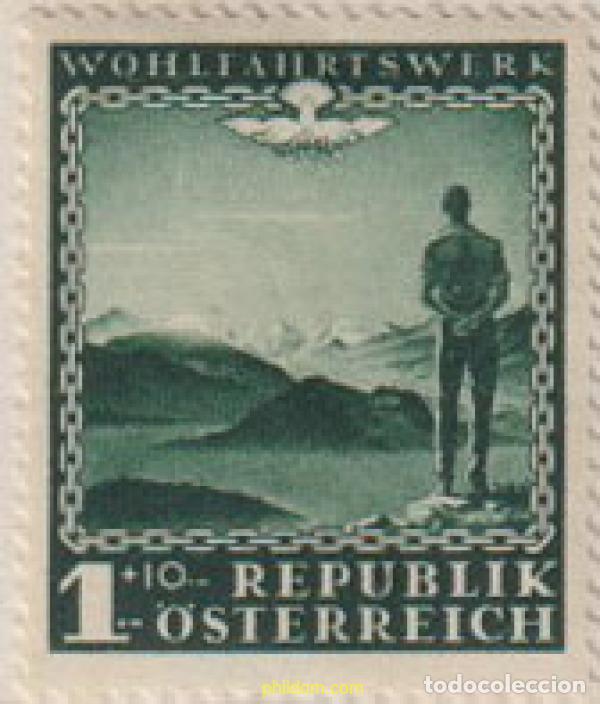 Sellos: 640159 HINGED AUSTRIA 1945 PRO OBRAS DE BENEFICENCIA