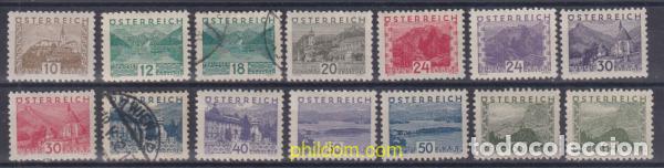 Sellos: 616189 HINGED AUSTRIA 1932 PAISAJES
