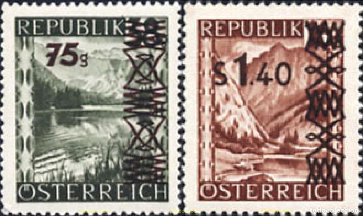 Sellos: 137008 MNH AUSTRIA 1947 PAISAJE