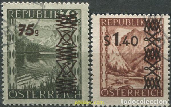 Sellos: 686194 USED AUSTRIA 1947 PAISAJE