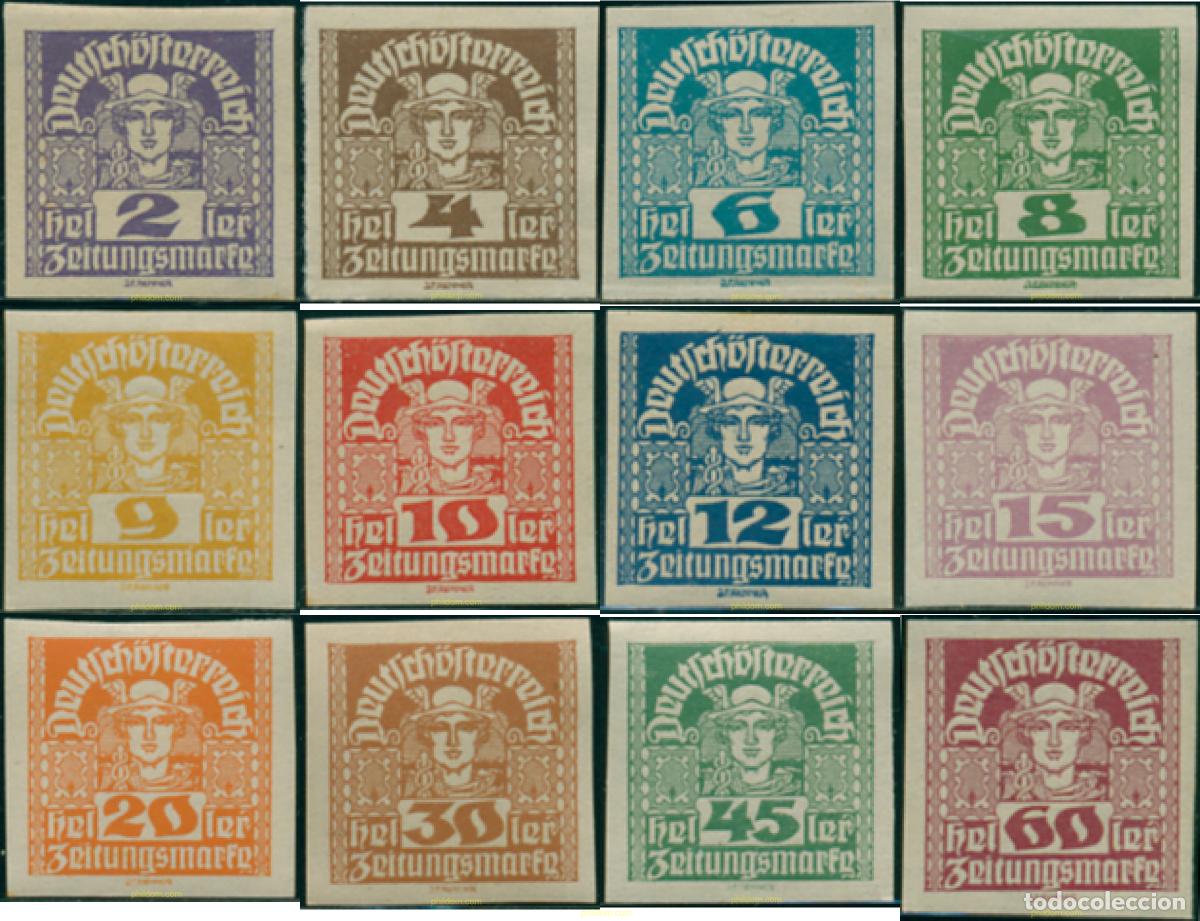 Sellos: 612215 MNH AUSTRIA 1920 MERCURIO