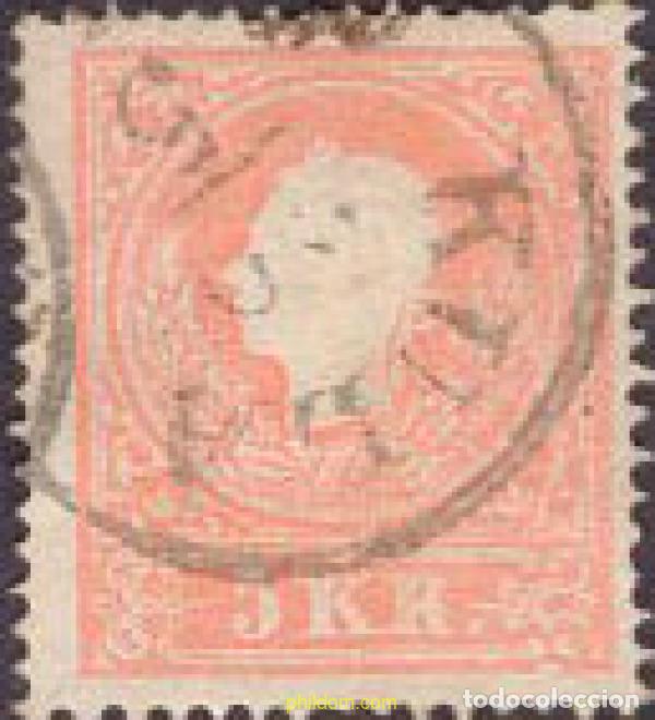 Sellos: 639753 USED AUSTRIA 1859 EMPERADOR FRANCISCO JOSE I