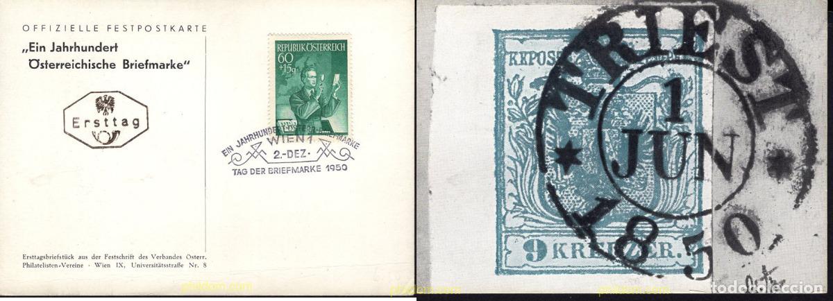 Sellos: 678544 MNH AUSTRIA 1950 DIA DEL SELLO