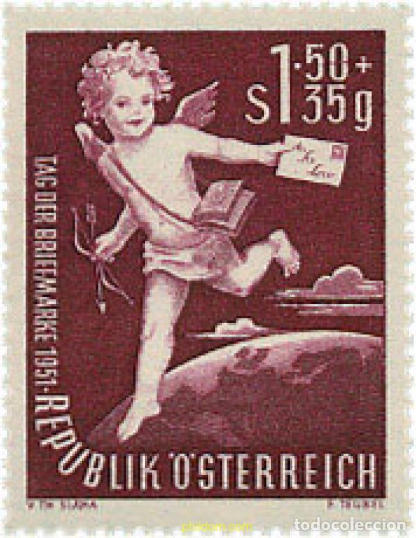 Sellos: 640187 HINGED AUSTRIA 1952 DIA DEL SELLO