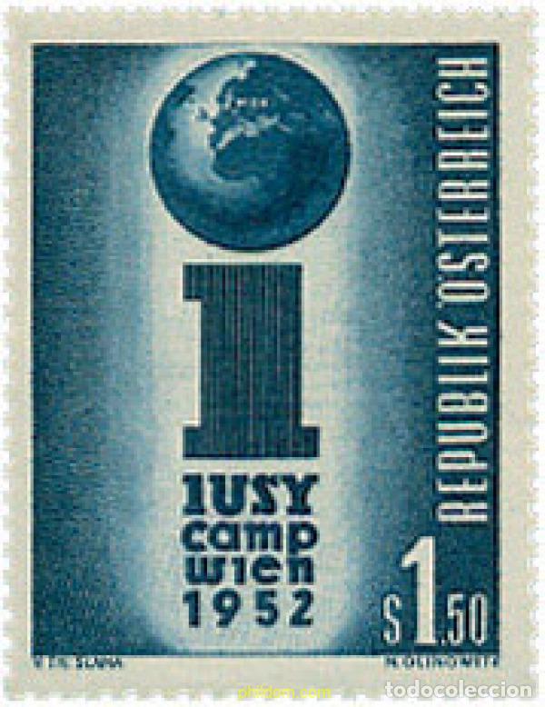 Timbres: 119522 MNH AUSTRIA 1952 REUNION DE LA IUSY