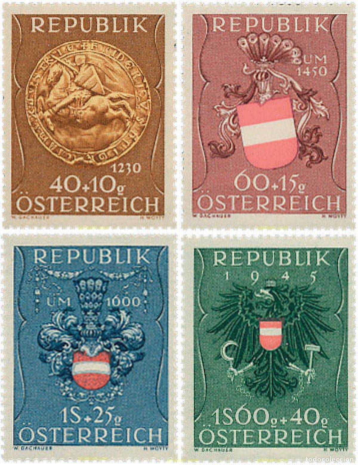 Sellos: 119487 MNH AUSTRIA 1949 A FAVOR DE LOS PRISIONEROS DE GUERRA