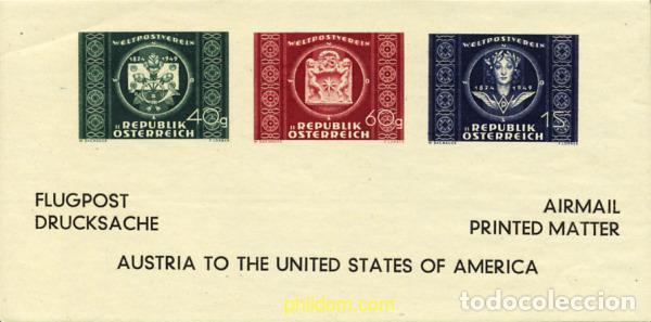Sellos: 370595 HINGED AUSTRIA 1949 75 ANIVERSARIO DE LA UPU