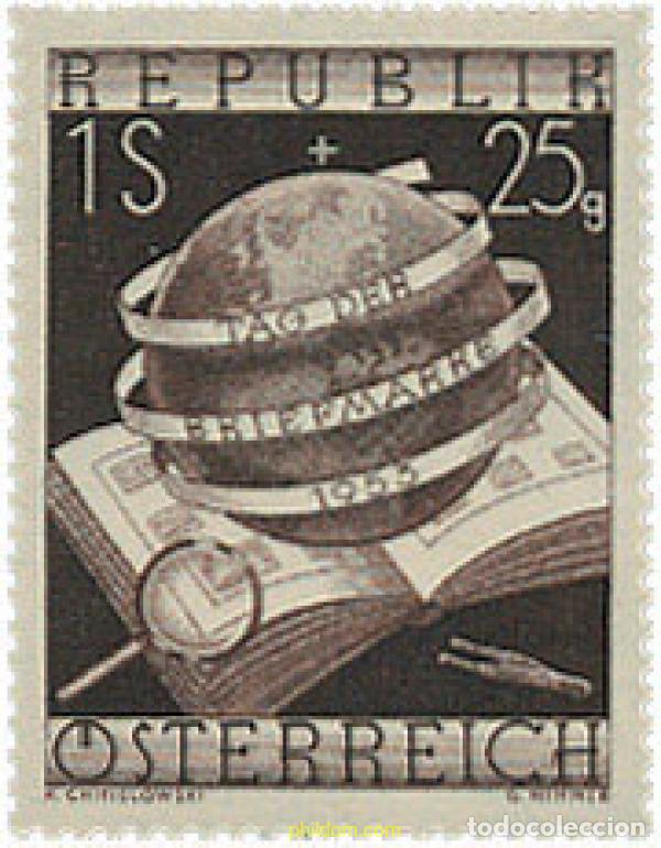 Briefmarken: 640193 HINGED AUSTRIA 1953 DIA DEL SELLO