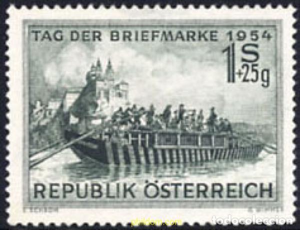 Sellos: 119586 MNH AUSTRIA 1954 DIA DEL SELLO
