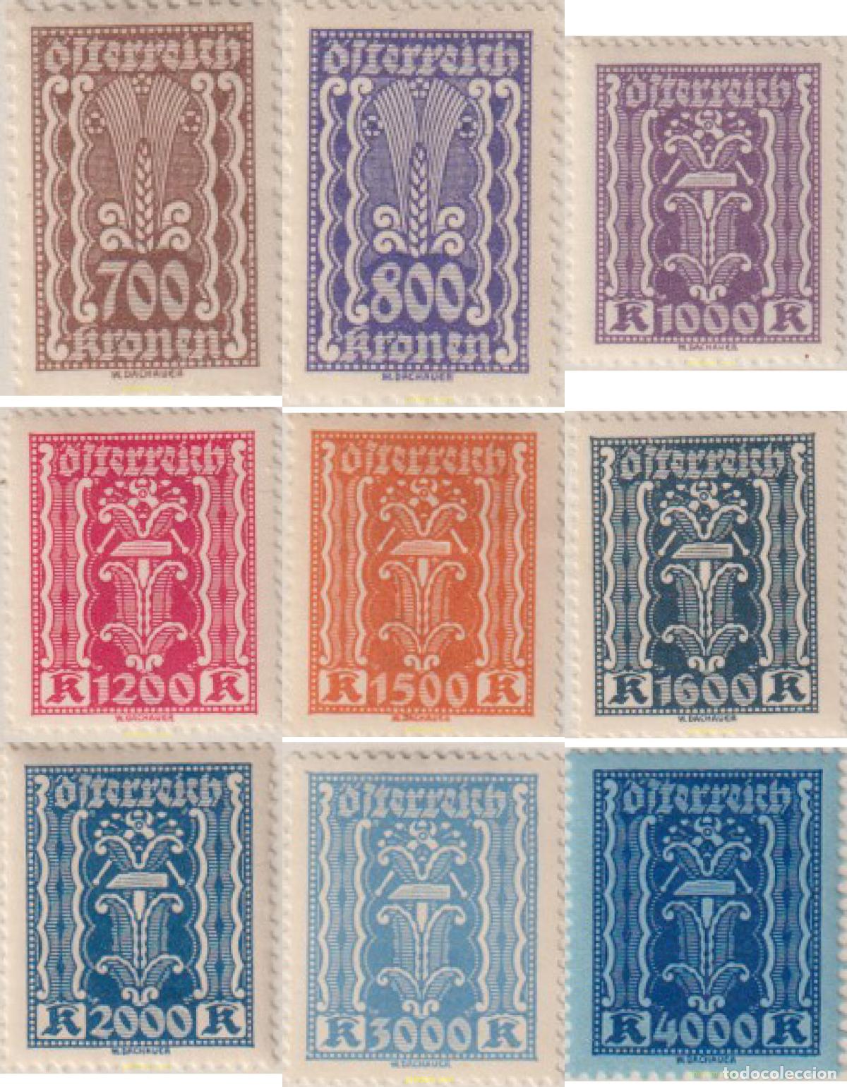 Sellos: 616195 HINGED AUSTRIA 1921 SIMBOLOS