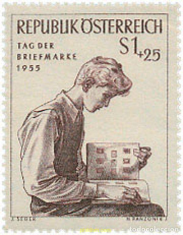 Timbres: 119606 MNH AUSTRIA 1955 DIA DEL SELLO