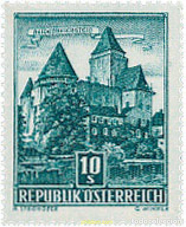 Sellos: 640297 HINGED AUSTRIA 1957 MONUMENTOS Y EDIFICIOS - Foto 1