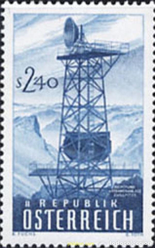 Stamps: 119660 MNH AUSTRIA 1959 INAUGURACION DE LA RED HERZIANA