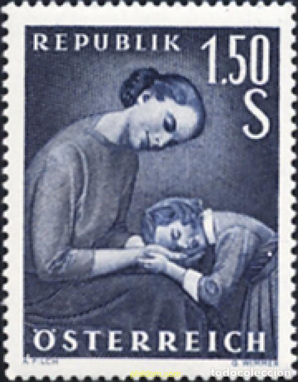 Stamps: 119634 MNH AUSTRIA 1958 DIA DE LA MADRE