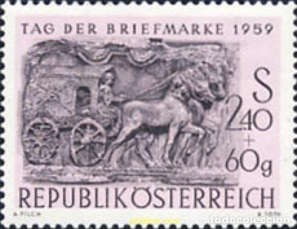 Sellos: 119662 MNH AUSTRIA 1959 DIA DEL SELLO