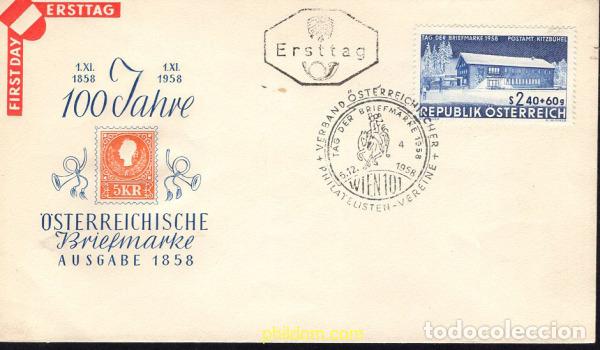 Sellos: 678545 MNH AUSTRIA 1958 DIA DEL SELLO