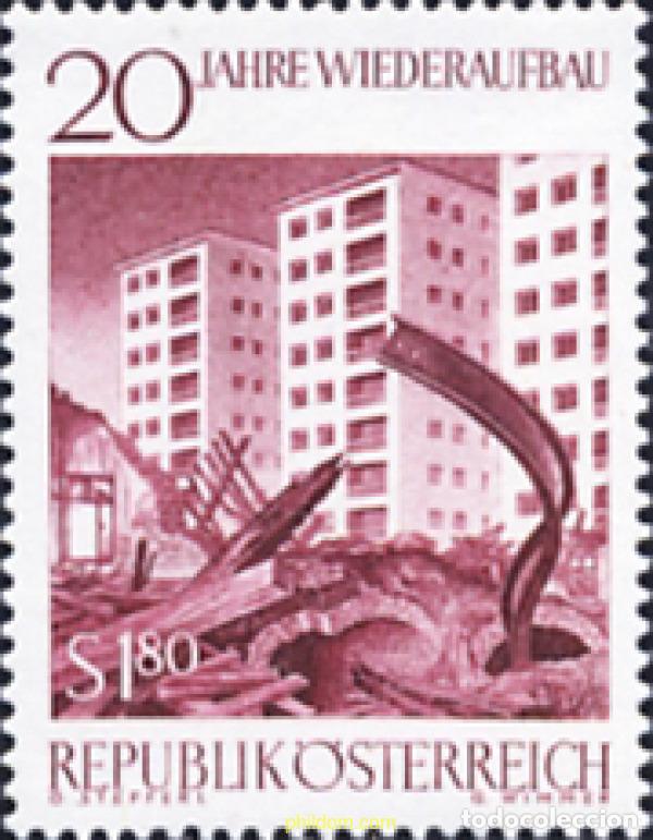 Francobolli: 119732 MNH AUSTRIA 1965 20 ANIVERSARIO DE LA RECONSTRUCCION