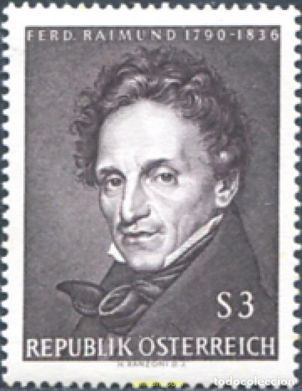 Sellos: 119744 MNH AUSTRIA 1965 175 ANIVERSARIO DEL NACIMIENTO DE FERDINAND JAKOB REIMAN