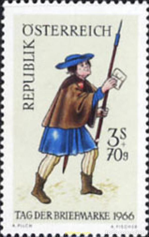 Sellos: 119762 MNH AUSTRIA 1966 DIA DEL SELLO