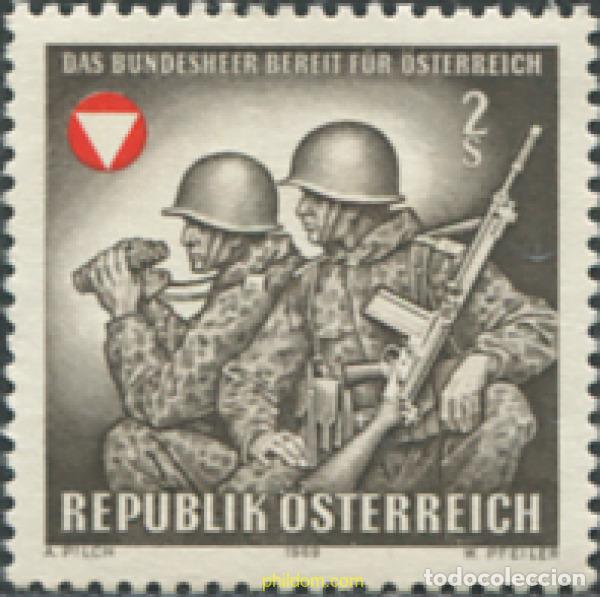 Timbres: 119836 MNH AUSTRIA 1969 EJERCITO FEDERAL