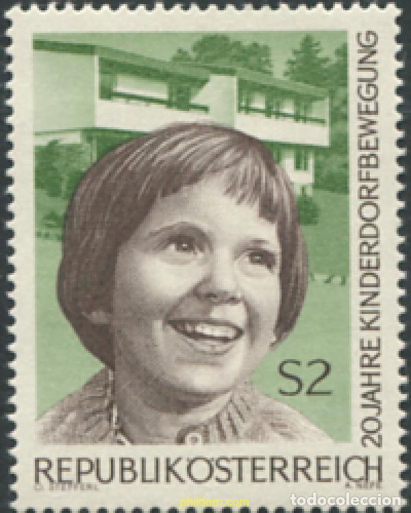 Timbres: 119856 MNH AUSTRIA 1969 20 ANIVERSARIO DE LA ASOCIACION DE ALDEAS DE NI&Ntilde;OS