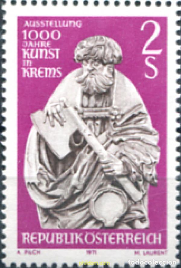 Sellos: 119901 MNH AUSTRIA 1971 MILENARIO DEL ARTE EN KREMS