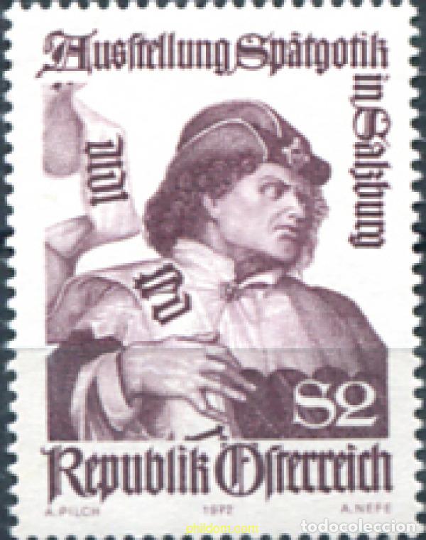 Sellos: 119927 MNH AUSTRIA 1972 EXPOSICION DE ARTE GOTICO EN LA PROVINCIA DE SALZBOURG