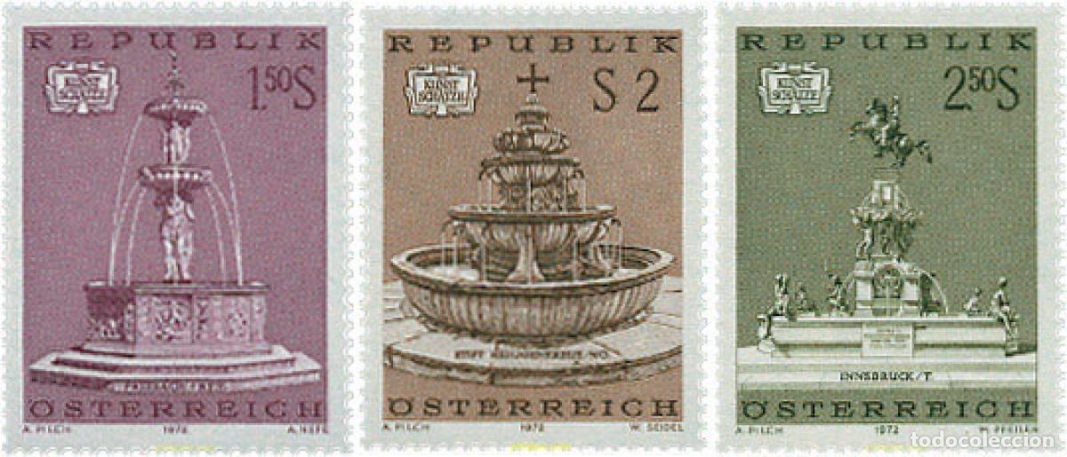 Sellos: 119922 MNH AUSTRIA 1972 TESOROS DE ARTE DE AUSTRIA