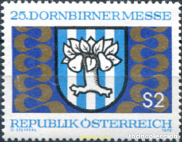 Sellos: 119947 MNH AUSTRIA 1973 25 ANIVERSARIO DE LA FERIA DE DORNBIRNER