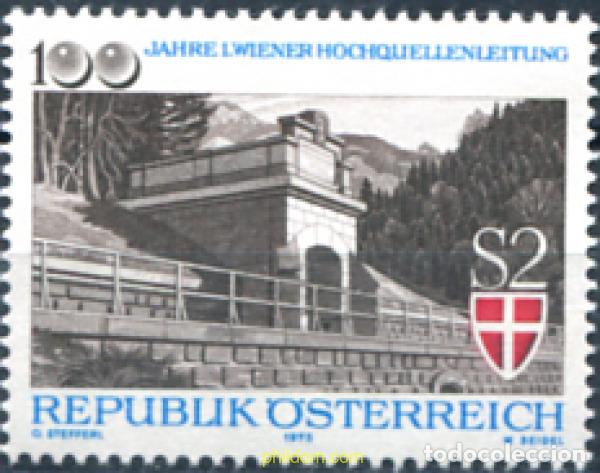Sellos: 119967 MNH AUSTRIA 1973 CENTENARIO DE LA PRIMER ABASTECIMIENTO DE AGUA DE MONTA&Ntilde;A EN VIENA