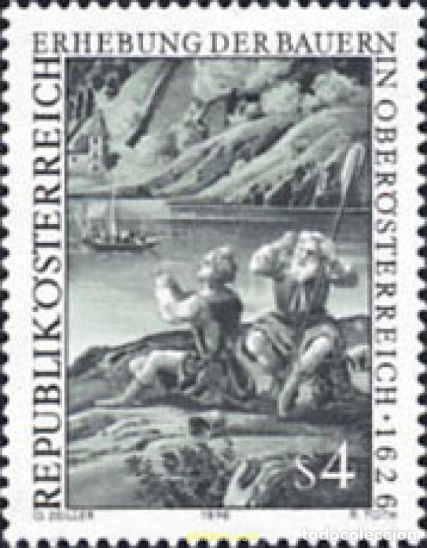 Sellos: 120024 MNH AUSTRIA 1976 350 ANIVERSARIO DE LA REVOLUCION DE LOS CAMPESINOS DE LA ALTA AUSTRIA