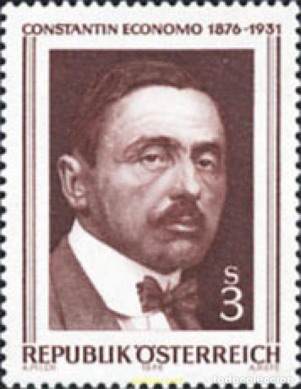 Sellos: 120031 MNH AUSTRIA 1976 CENTENARIO DEL NACIMIENTO DE CONSTANTIN VON ECONOMO