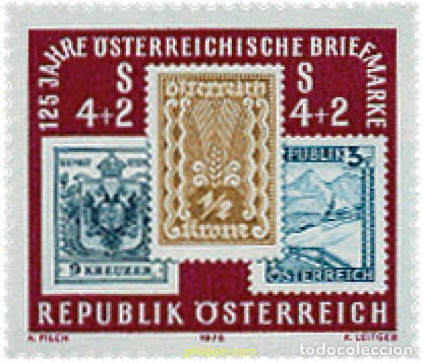 Sellos: 120009 MNH AUSTRIA 1975 DIA DEL SELLO