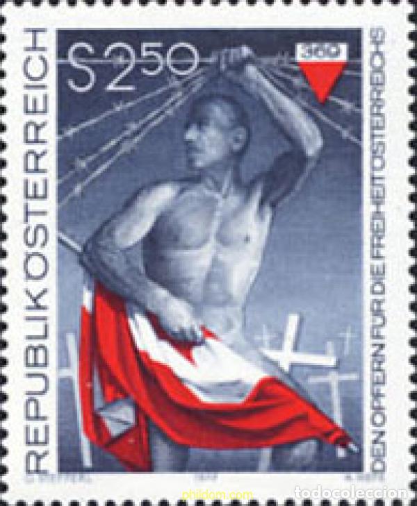 Sellos: 120062 MNH AUSTRIA 1977 HOMENAJE A LAS VICTIMAS DE LA LUCHA POR LA LIBERTAD NACIONAL